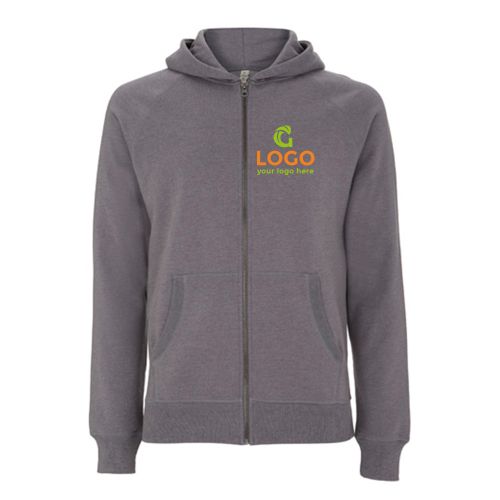 Recycled zip-up hoodie unisex - Image 1